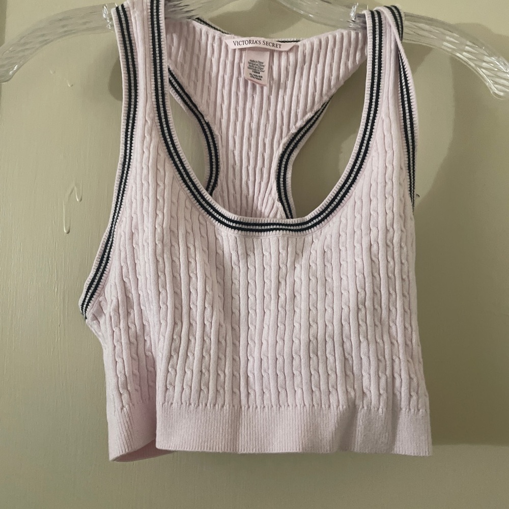 Victoria's Secret Light Pink Knit Top